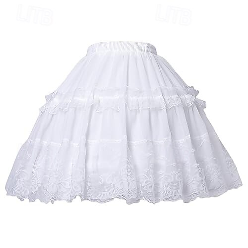 Anni 1950 Principessa Gonna a cerchio Sottogonna Gonna in tulle Tinta unica Per donna Mascherata Evento / Festa Balli di fine anno Addio al Nubilato Adulti Gonna del 2025 a $20.99 –P6