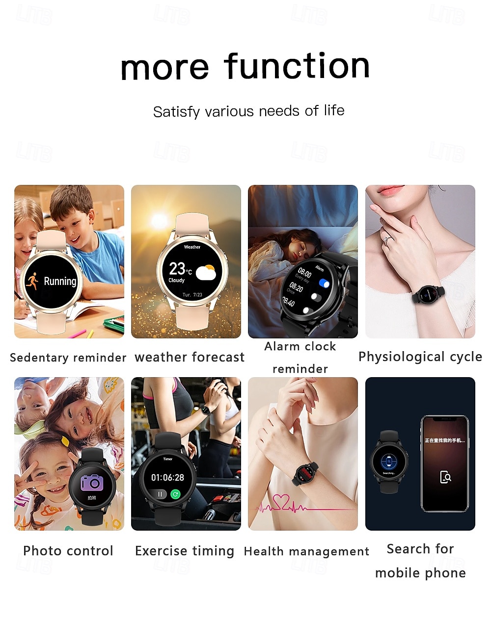 New TWS 2-in-1 With Headset Smart Watch Bluetooth Call Men Watch Women SmartWatch Heart Rate Monitor Play Music Watch 2025 - $78.99 –P18
