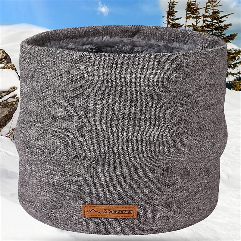 Polaina de cuello Tubo de cuello Bragas Portátil Resistente al Viento Suave Invierno Otoño Hombre Mujer Pesca Actividad 2025 - $10.49 –P1