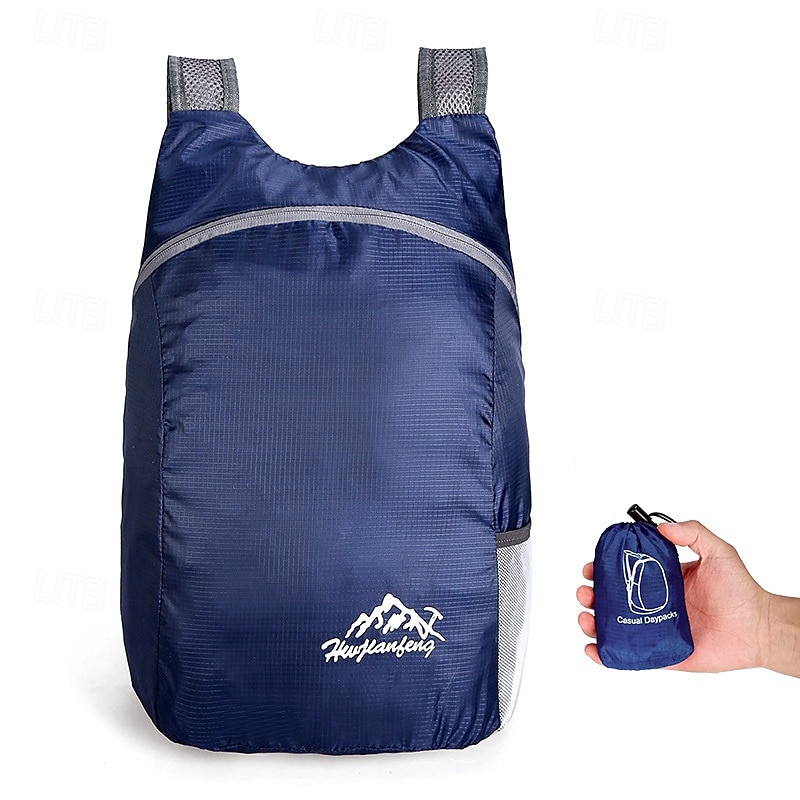 50 L Tagesrucksack Rucksack Reißverschluss Regenfest Leicht Langlebig Außen Wandern Camping Polyester Schwarz Rot Königsblau 2025 - $9.99 –P4