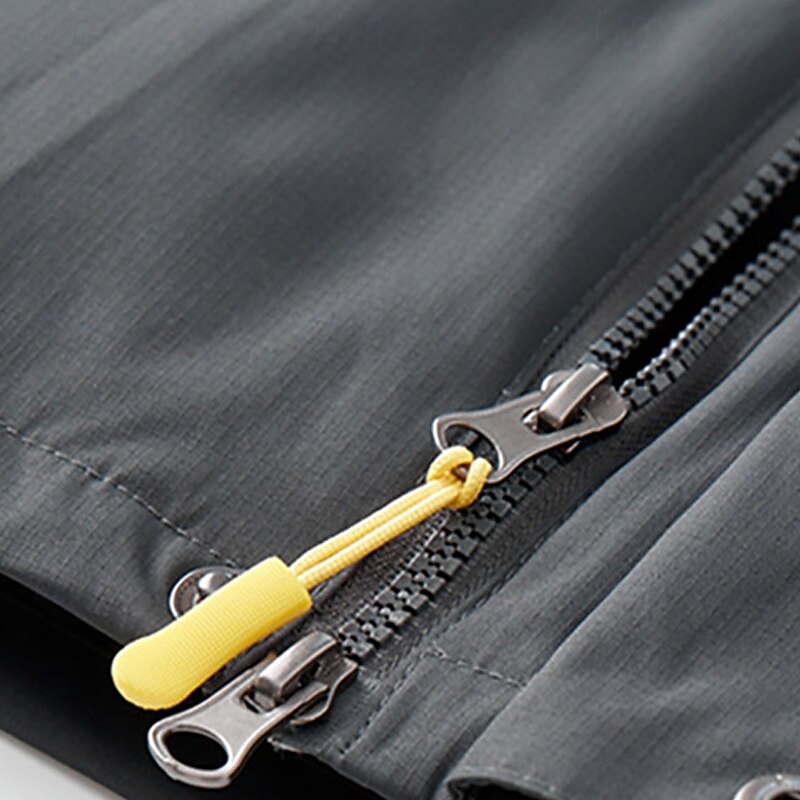 Homens Jaqueta Softshell Jaqueta de Trilha Inverno Ao ar livre Bloco de cor A Prova de Vento Impermeável Jaquetas 3-em-1 Jaquetas em Velocino Jaqueta corta-vento Viajar Cinzento Escuro Preto Marfim de 2025 por $90.99 –P9
