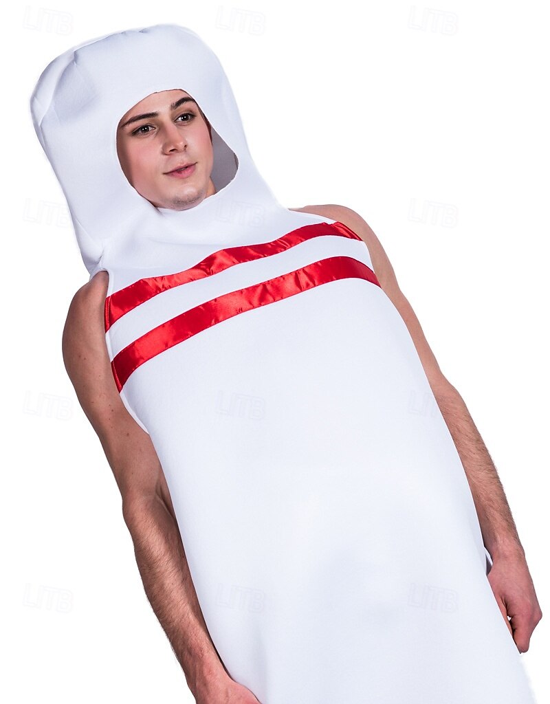 Bowlingová Karnevalový kostým Onesies Dospělé Unisex Legrační kostým Výkon Párty předvečer Všech svatých Karneval Mardi Gras Jednoduchý karnevalový kostým 2025 - $39.99 –P3