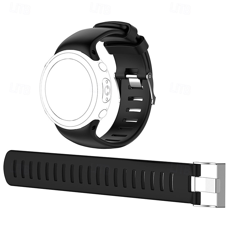 Reim til Smartklokke Kompatibel med Suunto SUUNTO D4 D4i NYHET Smartklokke Stropp Solo loop Sportsrem Erstatning Armbånd 2025 - $24.99 –P3