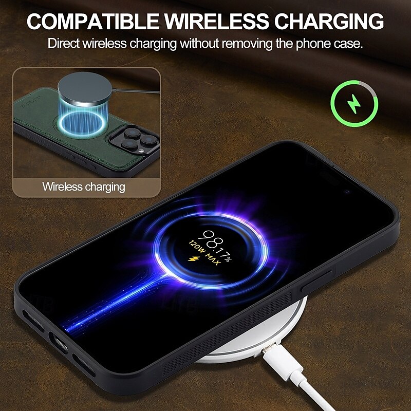 2025年 電話 ケース 用途 iPhone 16 Pro Max プラス iPhone 16 Proマックス iPhone 15 プロマックスプラス iPhone 15 Pro Max iPhone 14 13 12 11 Pro Max Plus iPhone 13 12 11 Pro Max バックカバー 磁石バックル ワイヤレス充電をサポート 耐衝撃 レトロ風 TPU PC コレクション – $14.99 –P6
