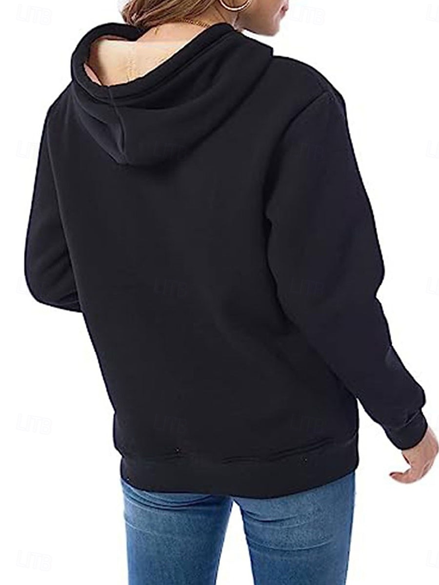 Mujer Abrigo de invierno Chaqueta de sherpa Chaqueta con capucha Exterior Calle Ropa Cotidiana Otoño Invierno Regular Abrigo Ajuste regular Mantiene abrigado Transpirable Elegante Casual Chaquetas 2025 - $40.99 –P3
