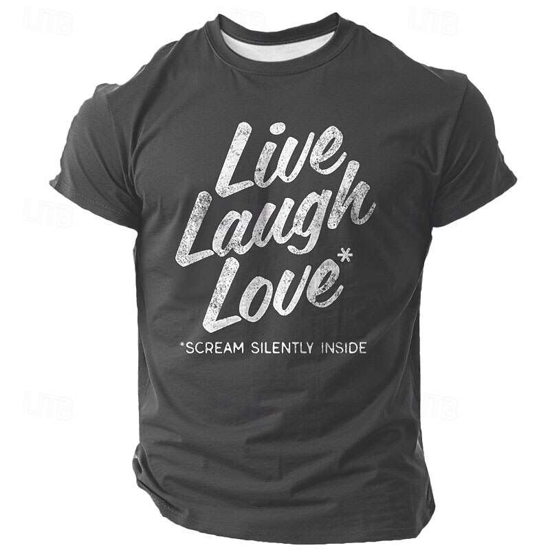 Herr Rolig Slang T-shirt Kortärmad T-shirt 3D-tryck Rund hals Skjorta Mode Fritids- Gata Utomhussport Dagligen Svart Blå Grön Sommar Vår Kläder S M L XL XXL XXXL 2025 - $15.99 –P1
