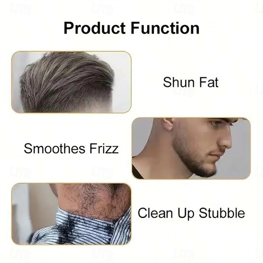 Professional Hair Cutting Machine Wireless Electric Hair Trimmer Digital Display Hair Clipper Men Beard Shaver Barber For Men 2025 - $23.99 –P13
