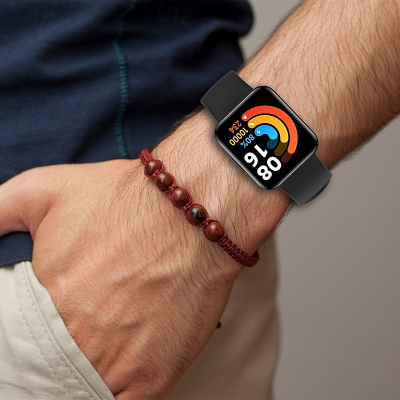 Pulseira de Smartwatch Compatível com Xiaomi Relógio redmi 2 Relógio Redmi 2 Lite Relógio inteligente Alça Ajustável Loop Solo Pulseira Esportiva Substituição Pulseira de 2025 por $11.99 –P3