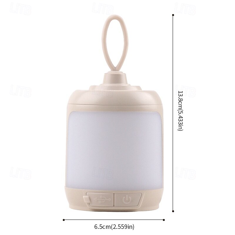 mini lanternă de camping în aer liber cu încărcare prin usb led cu iluminare ultra strălucitoare lampă de cort lampă de birou portabilă 2025 - $14.49 -P1