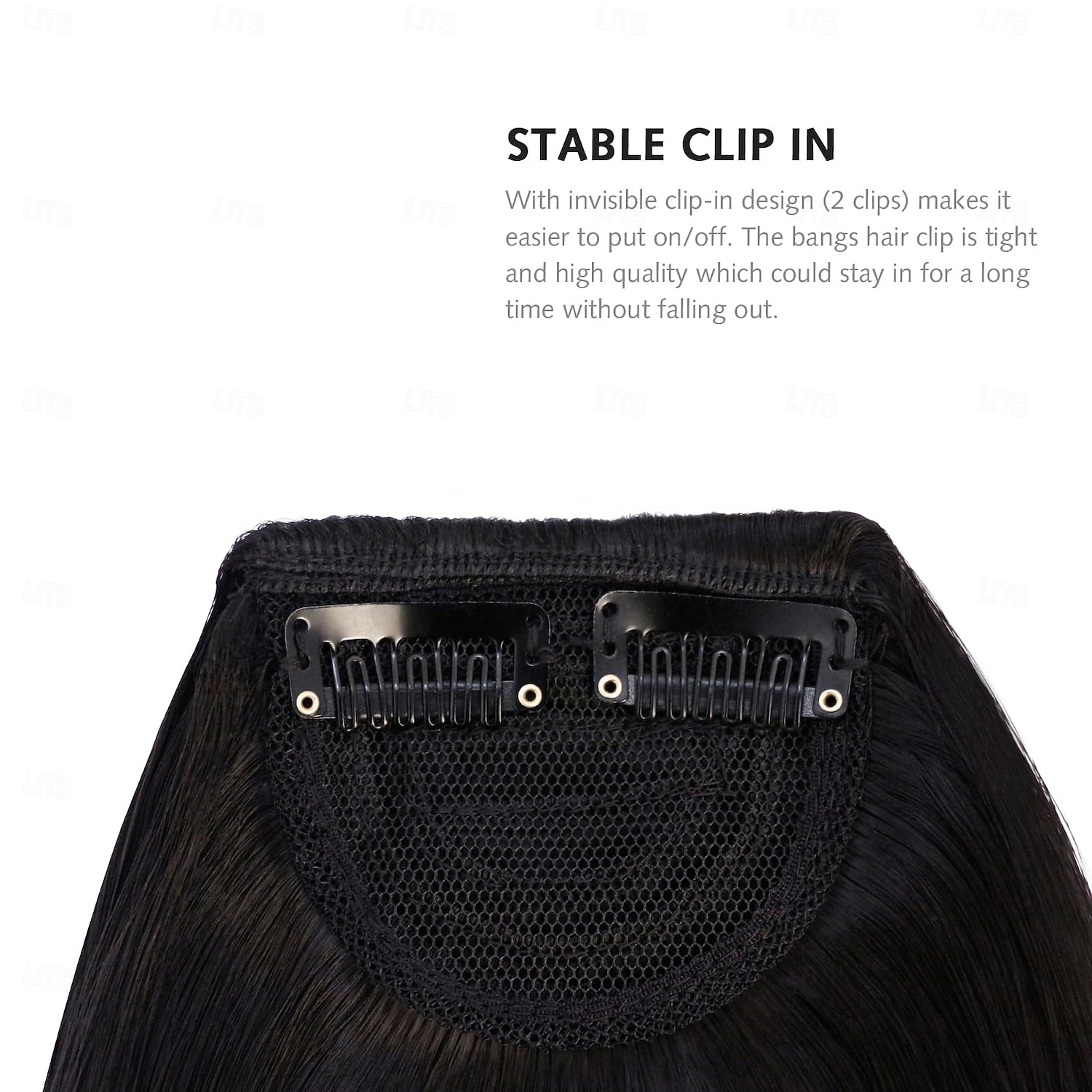 Bangs Hair Clip in Hair Extensions Flat Front Face Fringe Bangs with Temples Dark Brown Synthetic Hair Pieces for Women Thick Hair 2025 - $7.99 –P3