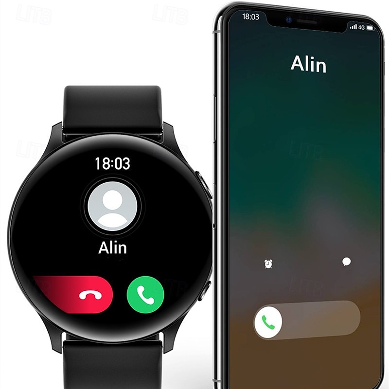 nou smartwatch mx15 apel bluetooth ritm cardiac temperatura corpului asistent vocal 1,32 soluție de extindere a ecranului rotund măsurarea temperaturii corpului apel bluetooth muzică bluetooth 2025 - $48.99 –P8