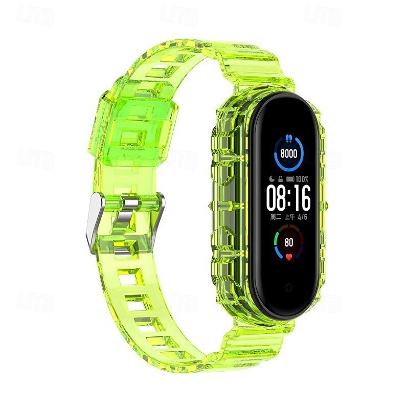 2025年 スマートウォッチバンド と互換性があります Xiaomi Mi Band 6 NFC Mi Band 5 NFC スマートウォッチ ストラップ 調整可 ソロループ スポーツバンド 置換 リストバンド  コレクション – $12.99 –P10