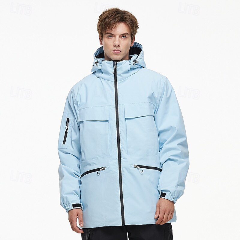 Męskie Damskie Kurtka narciarska Na wolnym powietrzu Zima Keep Warm Wodoodporny Odporność na wiatr Oddychający Top na Kemping i turystyka Snowboard Sporty zimowe 2025 - $189.99 -P1
