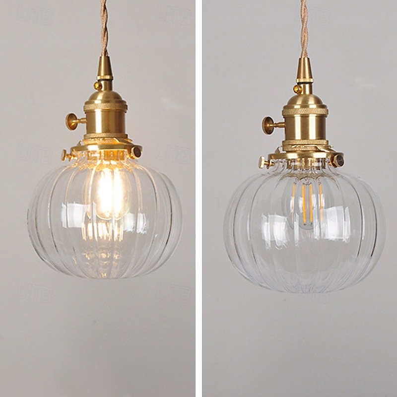 nordic ins retro atmosféra mosazné skleněné nástěnné svítidlo kreativní individuální nástěnné svícny noční 110-240v 2026 - $92.99 –P3
