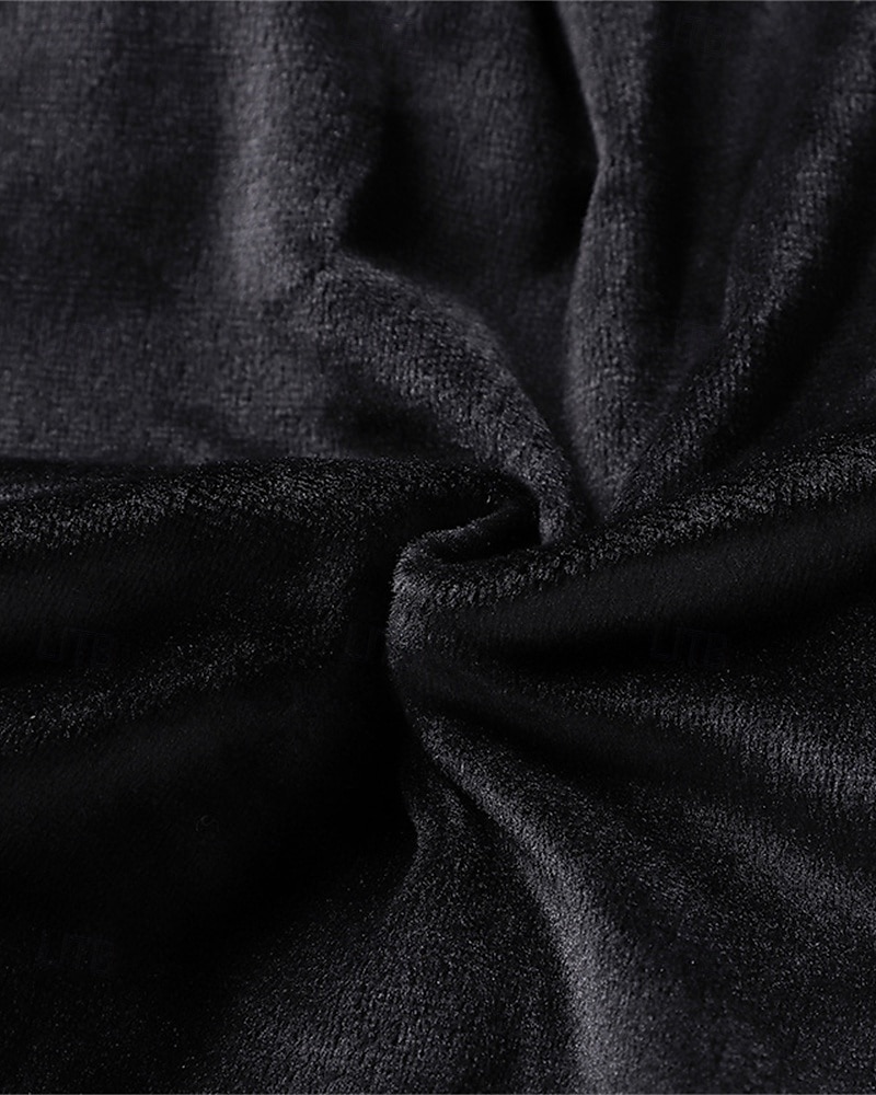 Men's Sherpa Fleece Pants Sweatpants Joggers Trousers Pocket Drawstring Elastic Waist Plain Comfort Warm Sports Outdoor Daily Fashion Casual Black 1# Black Micro-elastic 2026 - $16.49 –P3