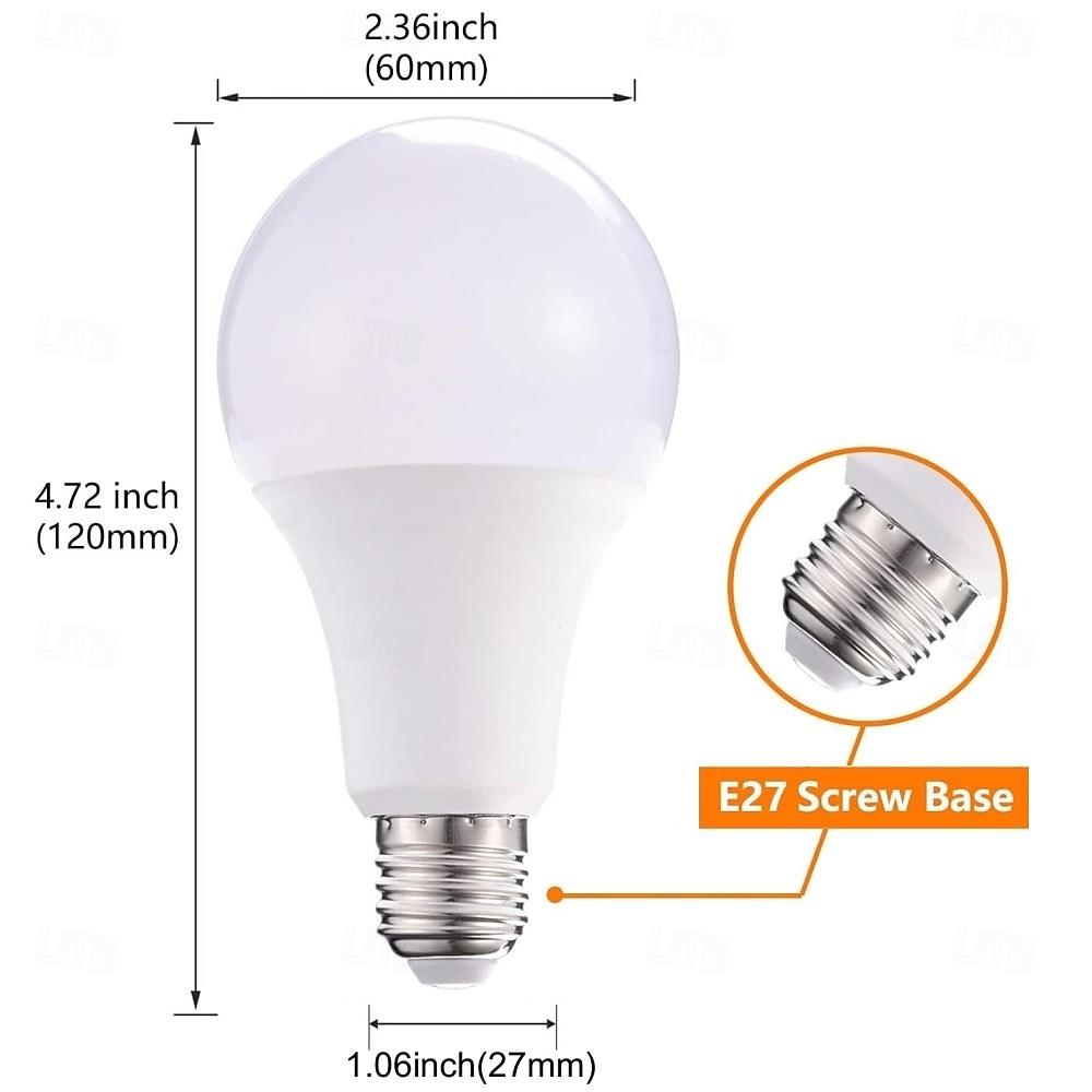 E27 A19 RGBW Color-Changing LED Bulb with Remote, 5W/10W, 16 Colors, Dimmable & Memory Function for Party, Bedroom, Outdoor 1 Pack 2026 - $9.49 –P1