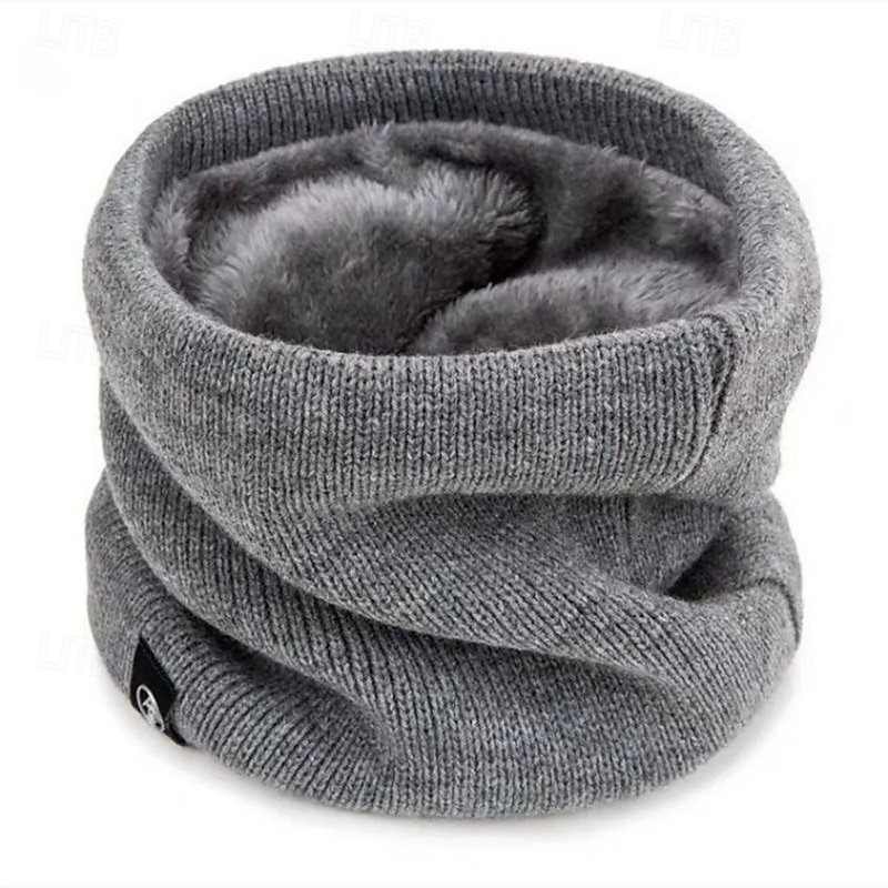Polaina de cuello Tubo de cuello Bragas Portátil Resistente al Viento Suave Invierno Otoño Hombre Mujer Pesca Actividad 2025 - $7.49 –P5