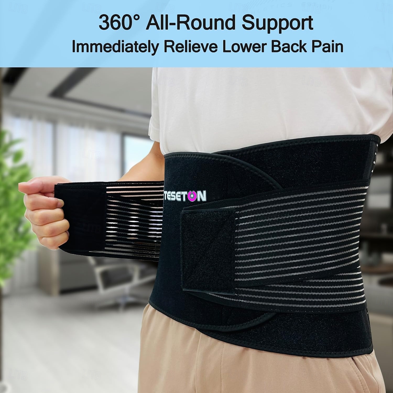 Back Brace for Men and Women, Back Support Belt Relief Lower Back Pain Herniated Disc, Sciatica, Scoliosis, Breathable Mesh, Lumbar Support Belt 2026 - $24.99 –P4