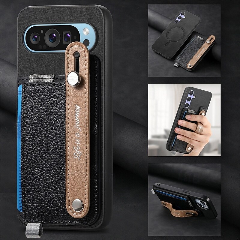 هاتف غطاء من أجل بكسل 9 برو بيكسل 9 برو اكس ال Pixel 8 Pro Pixel 8 بكسل 9 Pixel 7 Pixel 7 Pro غطاء خلفي مع حامل مغناطيس دعم الشحن اللاسلكي مكتب  /  الأعمال TPU جلد PU 2025 - $21.99 –P14