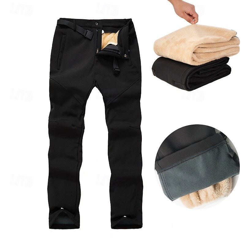 Per donna Pantaloni Cargo Pantaloni da escursionismo Pantaloni Tattici Cappotto invernale Militare Inverno Autunno Esterno Vestibilità regolare Fodera in Pile Impermeabile Asciugatura Rapida Pantaloni del 2026 a $61.99 –P6