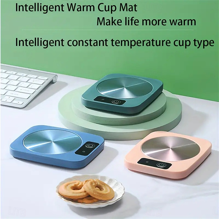USB Electric Mug Mat Constant Temperature Intelligent Warm Coaster Rapid Heating Mug Heater Warmer Office Low Power Home Office Gift 2026 - $14.99 –P3