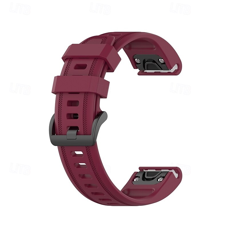 Óraszíj mert Garmin Fenix 8 43mm 7S Pro 6S 5S Plus Epix Pro 42mm Approach S70 42mm Instinct 2S Descent Mk2S D2 Delta S 20mm Szilikon Csere Szíj Állítható Sportszíj Karszalag 2025 - $13.99 -P9