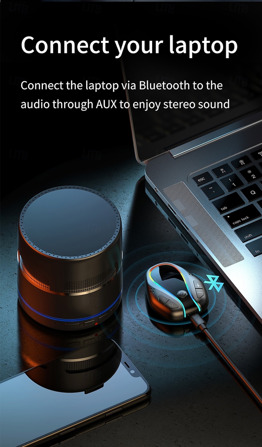 Car Bluetooth 5.0 Receiver for Car Noise Cancelling Bluetooth AUX Adapter Bluetooth Music Receiver for Home Stereo/Wired Headphones/Handsfree Calling 16 Hours Battery Life-BlackSilver 2025 - $31.99 –P9