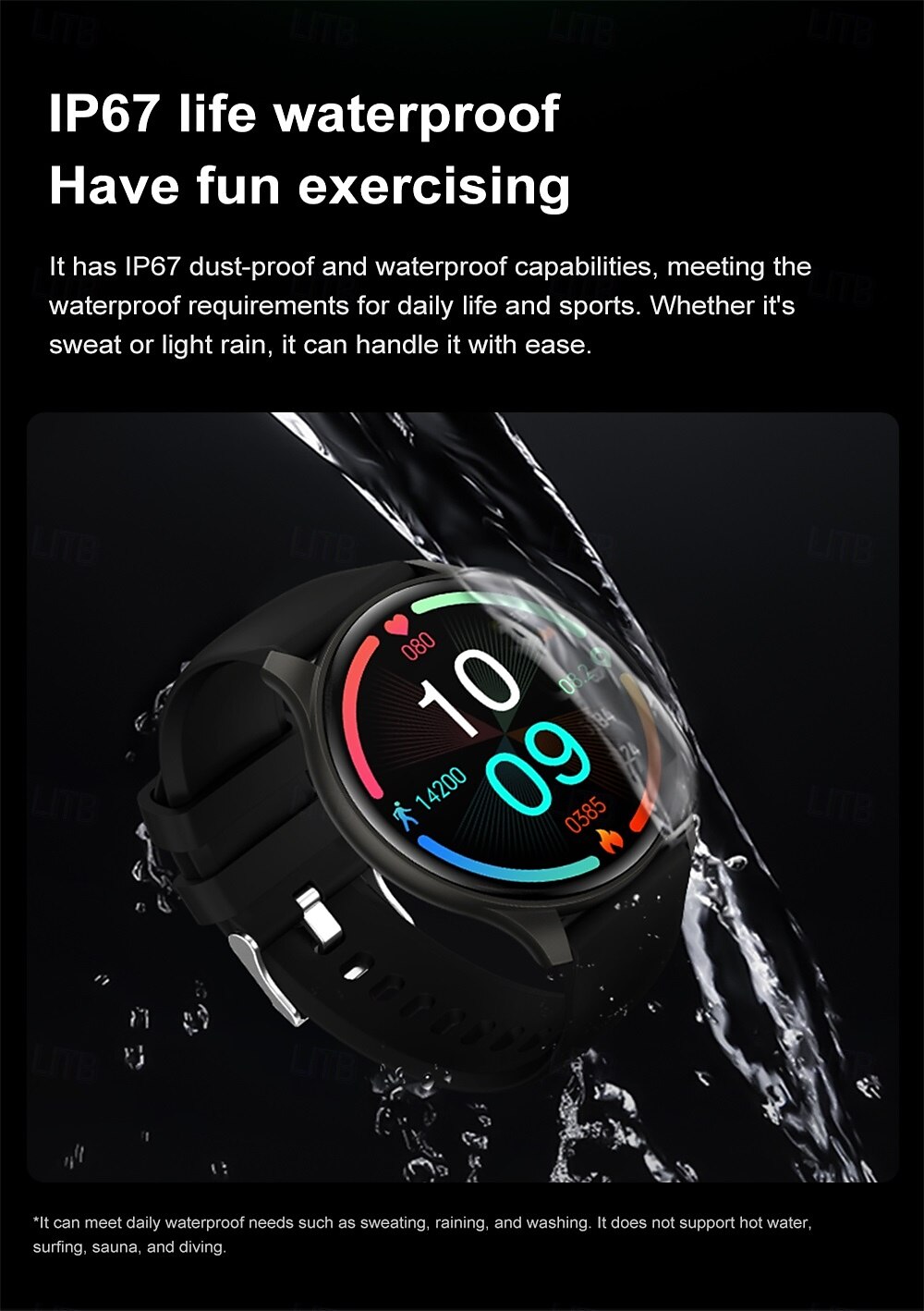 696 ZW60 Smart Watch 1.43 inch Smart Band Fitness Bracelet Bluetooth Pedometer Call Reminder Sleep Tracker Compatible with Android iOS Women Men Hands-Free Calls Message Reminder IPX-0 44mm Watch Case 2025 - $39.99 –P17