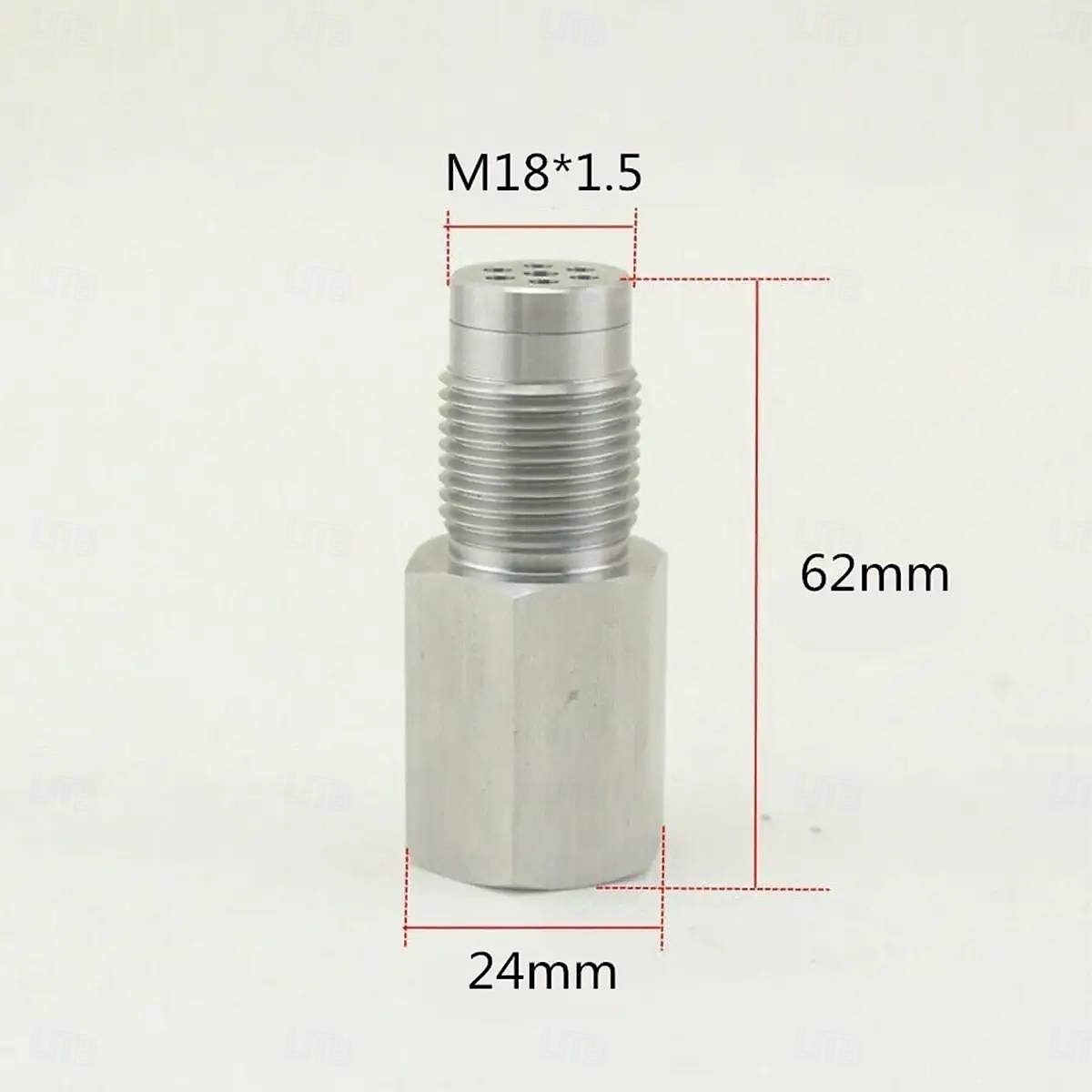 Adattatore filettato per sensore di ossigeno m18x1,5 in acciaio inox, distanziale di estensione per emulatore di convertitore mini catalizzatore universale del 2025 a $31.99 –P5