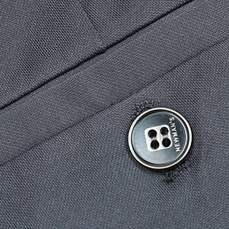 Pánské Oblekové Kalhoty Kalhoty chinos Knoflíky Kapsy Pevná barva Pohodlné Formální Párty Práce Módní Klasický styl Černá Námořnická modř Lehce elastické 2025 - $18.99 –P4