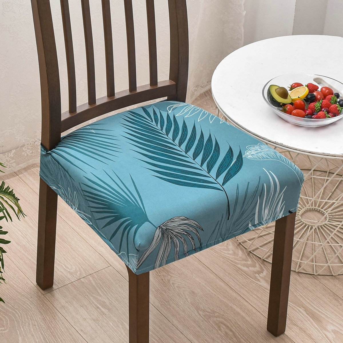 Set de huse pentru scaune elastice pentru scaune de sufragerie huse de scaune moi, detașabile, lavabile, pentru scaune de sufragerie, huse pentru scaune de sufragerie protector 2025 - $10.99 –P20