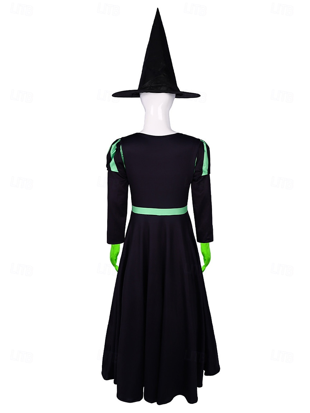 Čerodějnice Glinda Elphaba Šaty Úbory Kostým Valpuržina noc Filmové televizní tématické kostýmy Filmové kostýmy for Dívčí Dětské předvečer Všech svatých Karneval Mardi Gras Výkon Párty Podium 2025 - $38.99 –P10