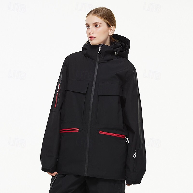 Męskie Damskie Kurtka narciarska Na wolnym powietrzu Zima Keep Warm Wodoodporny Odporność na wiatr Oddychający Top na Kemping i turystyka Snowboard Sporty zimowe 2025 - $189.99 -P6