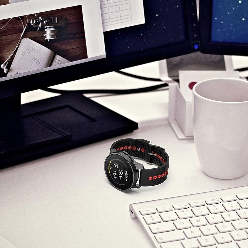 Reim til Smartklokke Kompatibel med Suunto SUUNTO 9 Smartklokke Stropp Justerbar Sportsrem Erstatning Armbånd 2025 - $10.99 –P3