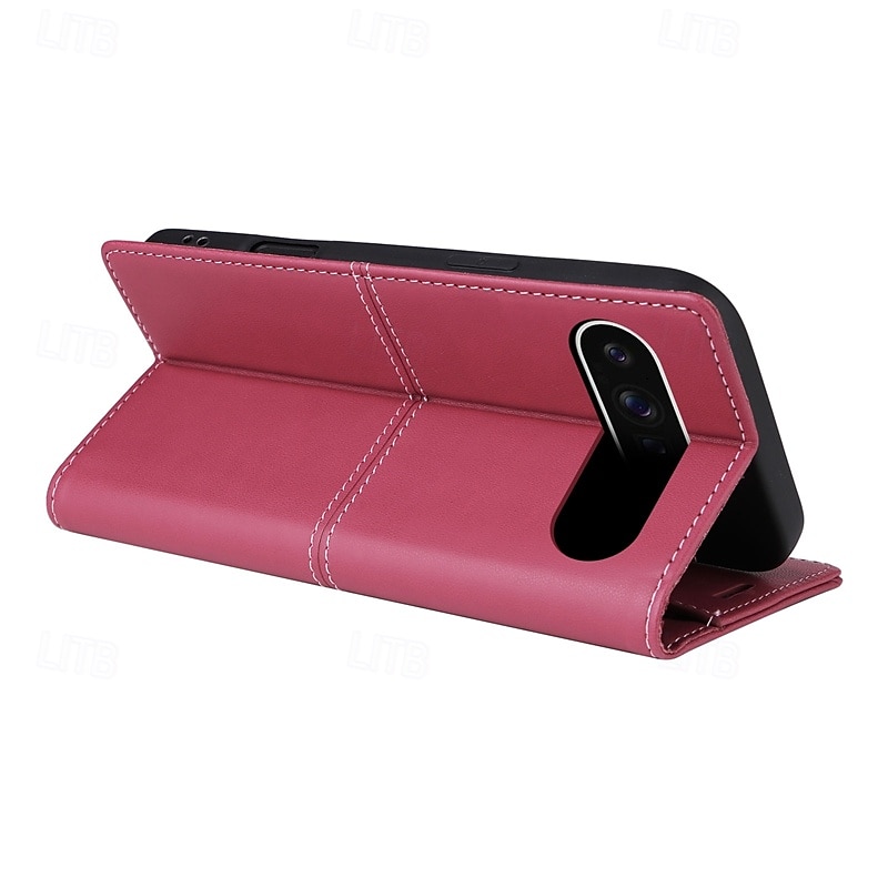 téléphone Coque Pour Pixel 9 Pro Pixel 9 Pro XL Pixel 8 Pro Pixel 8 Pixel 9 Pixel 7 Pixel 7 Pro Couvercle rabattable Avec Support Fente pour carte Antichoc Rétro TPU faux cuir de 2025 ? $17.99 –P3