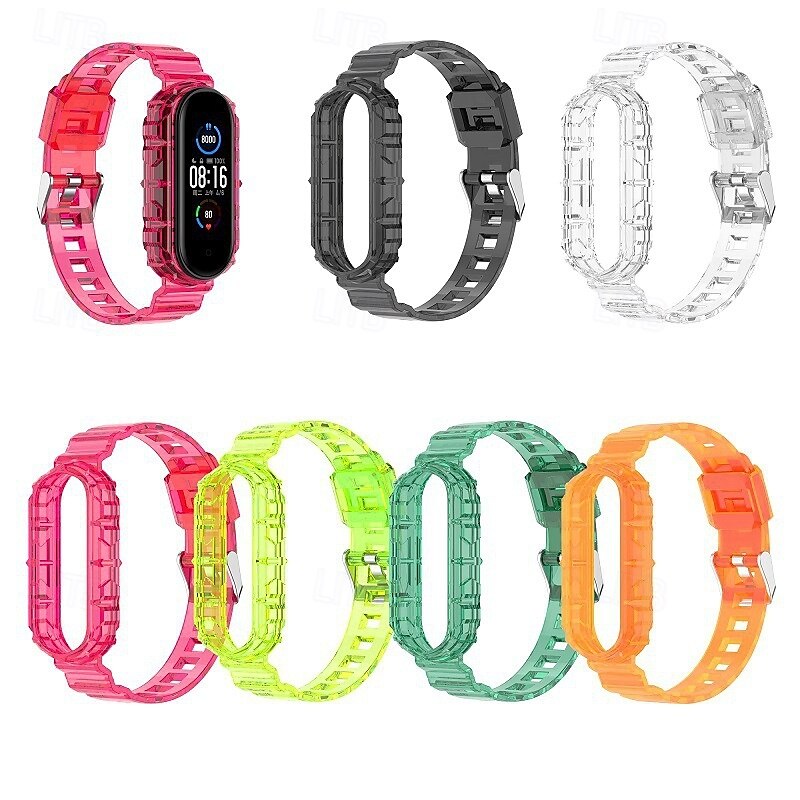 2025年 スマートウォッチバンド と互換性があります Xiaomi Mi Band 6 NFC Mi Band 5 NFC スマートウォッチ ストラップ 調整可 ソロループ スポーツバンド 置換 リストバンド  コレクション – $12.99 –P1