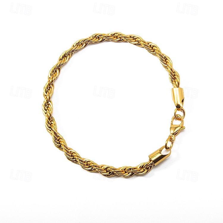 Classico Benedetto Vintage Moda Cromo Gioielli braccialetto Argento / Oro Per Regalo Giornaliero del 2025 a $1.49 –P5