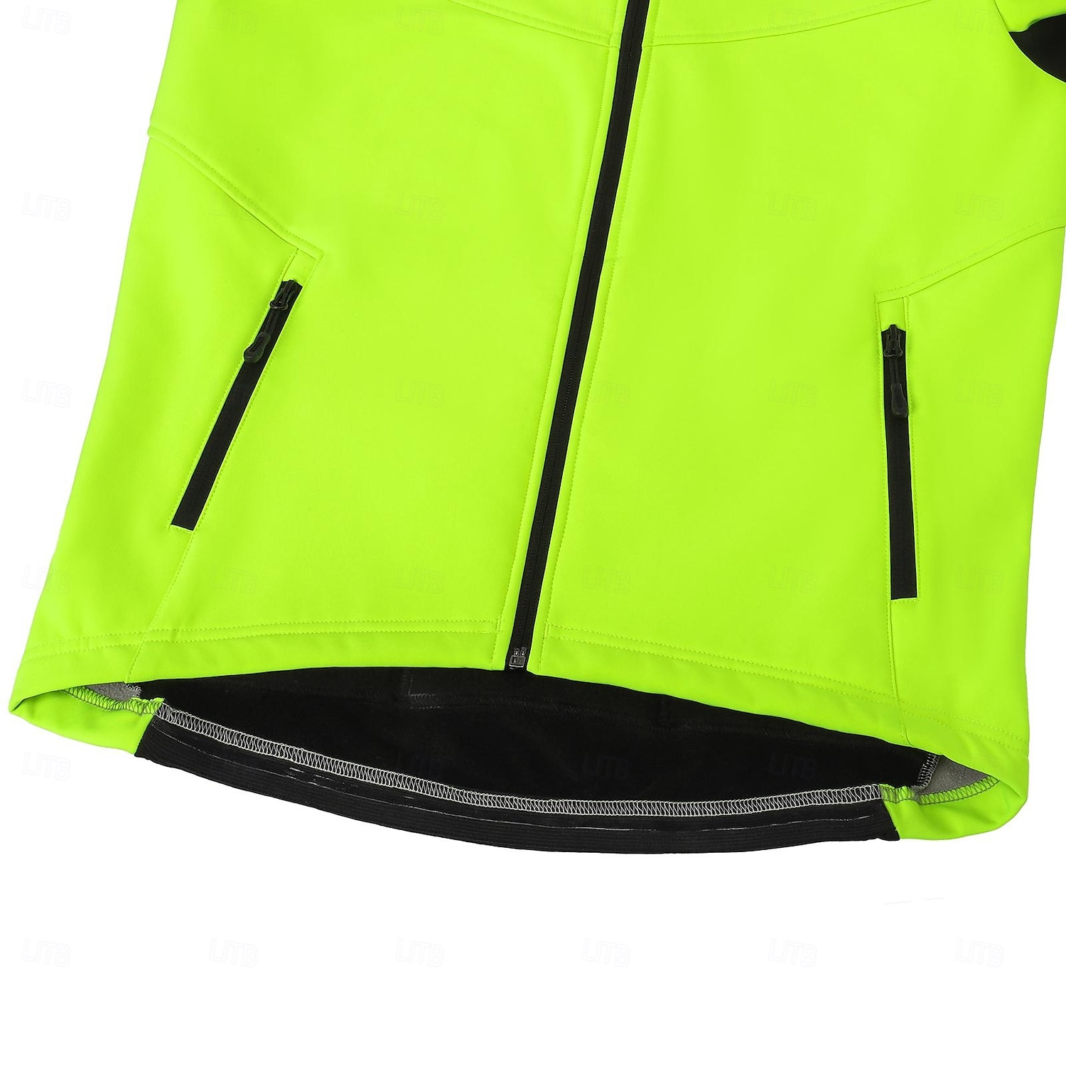 Arsuxeo Herren Fahrradjacke Radjacke Fleecejacke Winter Radfahren Warm Feuchtigkeitsableitung Atmungsaktivität Fahhrad Jacke Kapuzenshirt MTB Mountain Rennrad Radfahren in der Stadt Schwarz Orange 2025 - $54.99 –P5