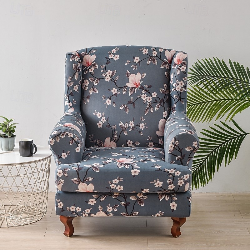 capa para cadeira com encosto alto e elástico, capa durável e elástica com design de estampa elegante, perfeita para proteger e refrescar sua cadeira com encosto alto, ideal para decoração de casa de 2025 por $36.99 –P8