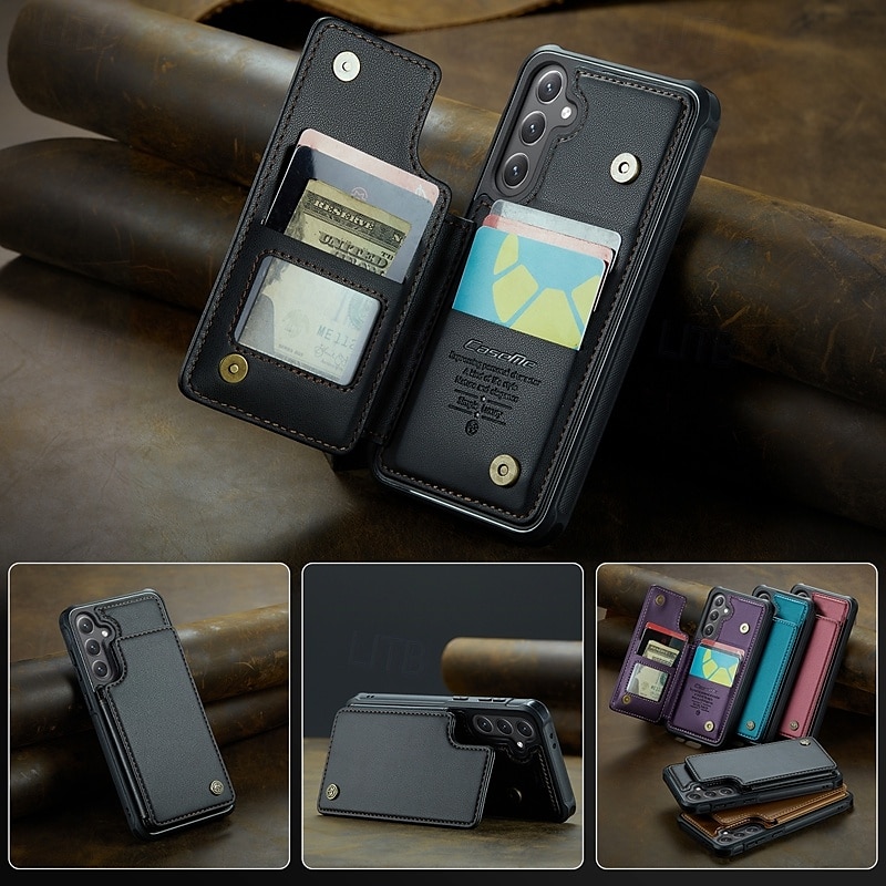 téléphone Coque Pour S24 S24 Ultra Plus S24 FE S23 S22 S21 S20 Ultra Plus FE A55 A35 A25 A15 5G A54 A34 A14 A53 A33 A23 A13 S25 Ultra Coque Arriere Avec Support Fente pour carte Antichoc Rétro TPU PC de 2025 ? $19.99 –P8