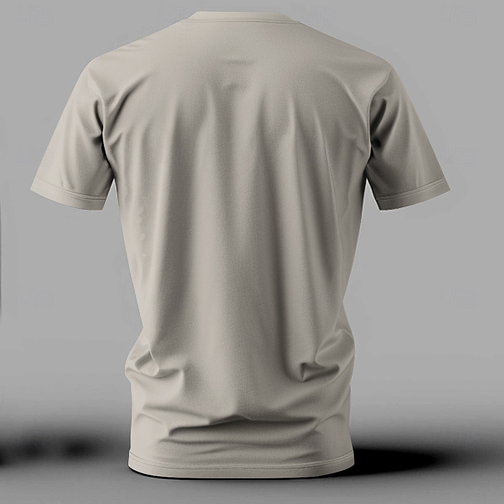 Hombre Burro Gracioso Camiseta Camiseta superior Manga Corta Camiseta Impresión 3D Cuello Barco Camisa Moda Ropa Deportiva Calle Deporte Diario Gris Verano Primavera Ropa S M L XL XXL XXXL 2025 - $15.99 –P2