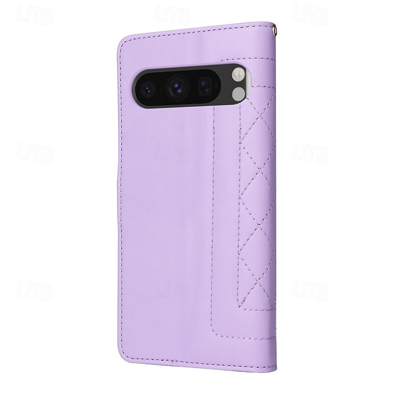 2025年 電話 ケース 用途 ピクセル9プロ Pixel 8 Pro Pixel 8 ピクセル9 Pixel 7 Pro フリップカバー スタンド付き リストストラップ付き カード挿入口 レトロ風 TPU PUレザー コレクション – $15.99 –P6