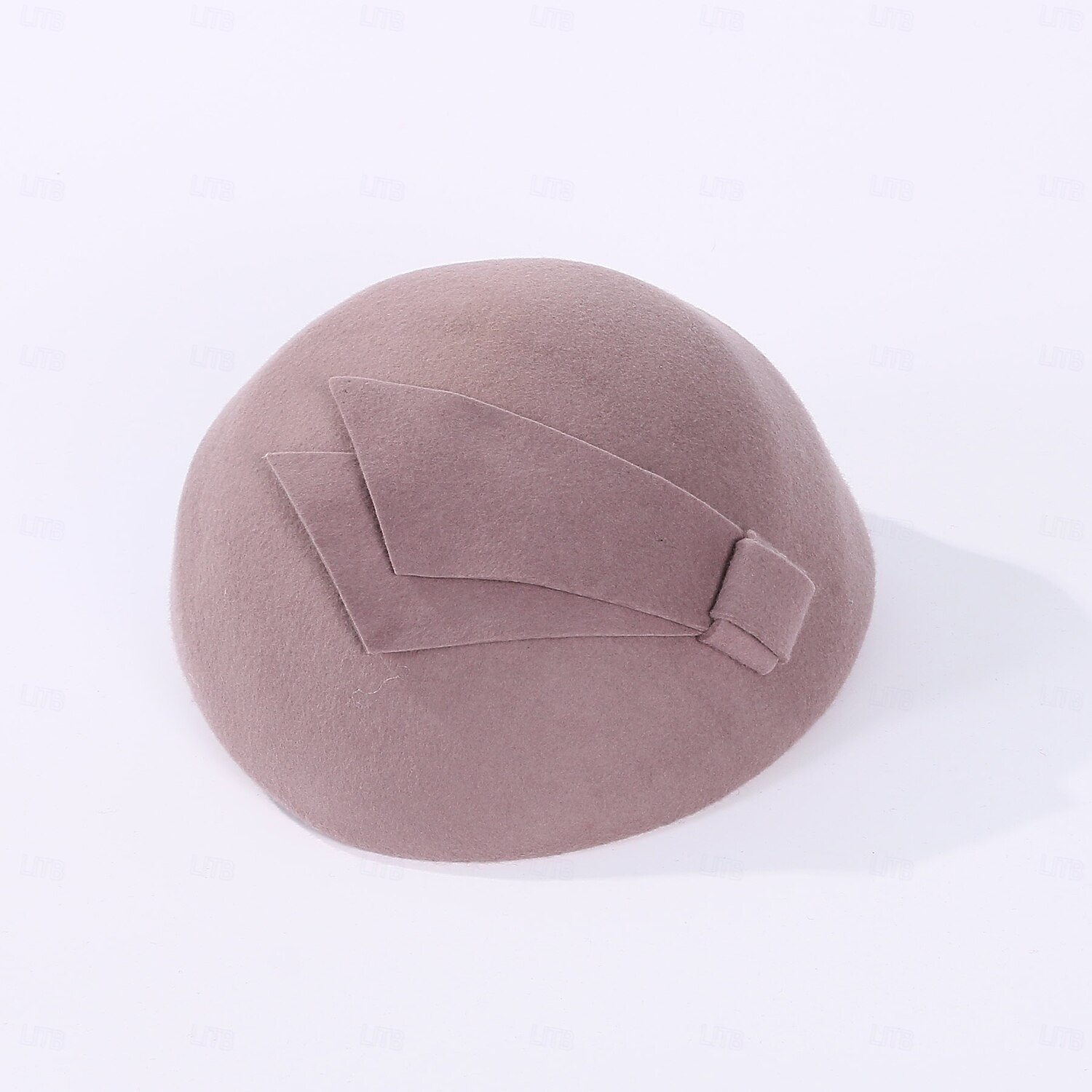 hattar 100% ull basker hatt bowler / cloche hatt bröllop tefest elegant bröllop med ren färg skarvning huvudbonader huvudbonader 2025 - $36.99 –P10