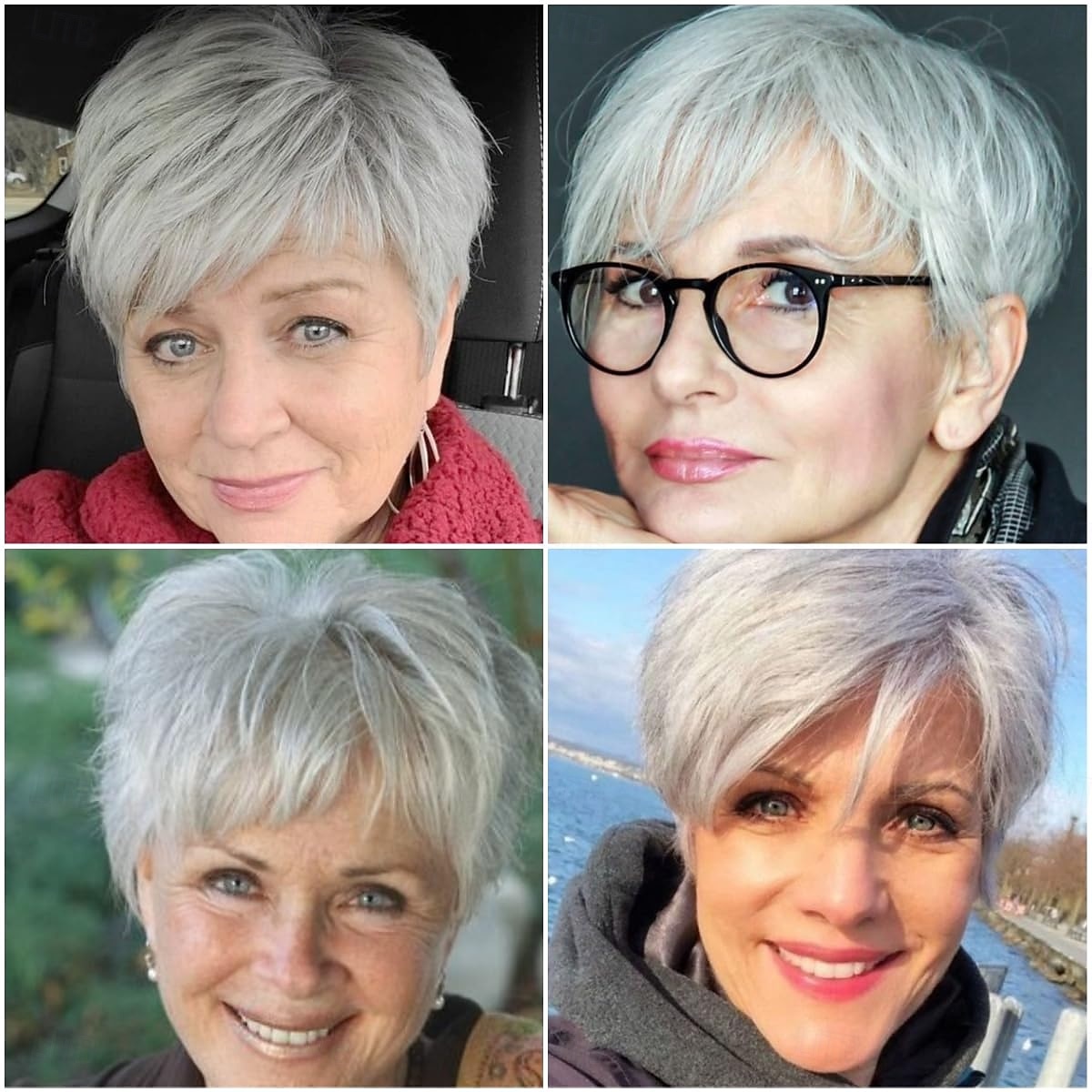perucas curtas para mulheres brancas perucas curtas em camadas corte pixie com franja perucas de cabelo sintético cacheado natural para mulheres de 2026 por $18.99 –P3