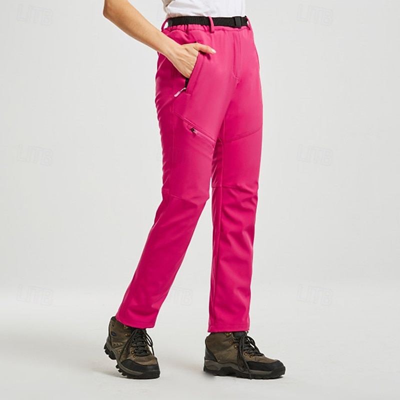 Per donna Pantaloni Cargo Pantaloni da escursionismo Pantaloni Tattici Cappotto invernale Militare Inverno Autunno Esterno Vestibilità regolare Fodera in Pile Impermeabile Asciugatura Rapida Pantaloni del 2026 a $61.99 –P9