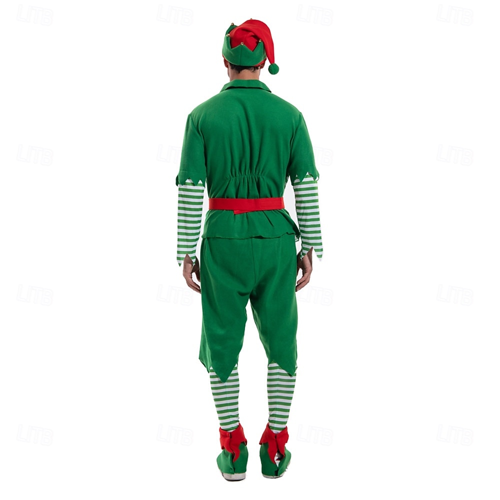 Manó Felszerelések Férfi Karácsony Cosplay jelmez Felnőttek Karácsony Újév szenteste Karácsony Felső Nadrágok Cipők Kalap 2025 - $55.99 –P3