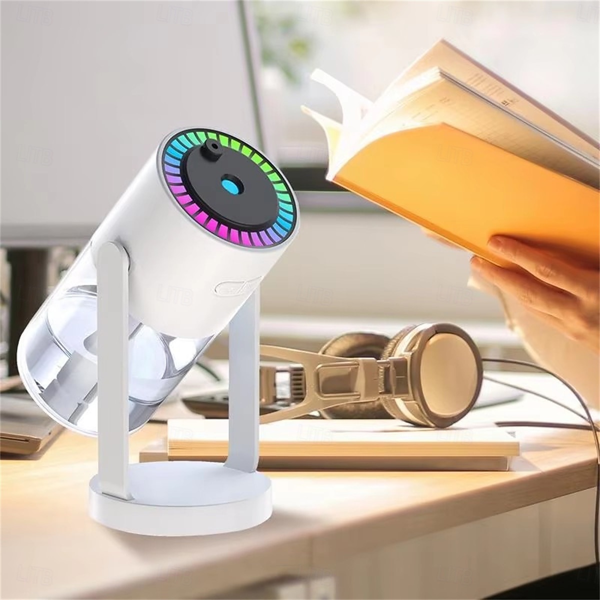 υγραντήρας star galaxy projector star projector με υγραντήρα νυχτερινό φως και star projector υγραντήρας μεγάλης περιοχής 2025 - $23.99 –P2