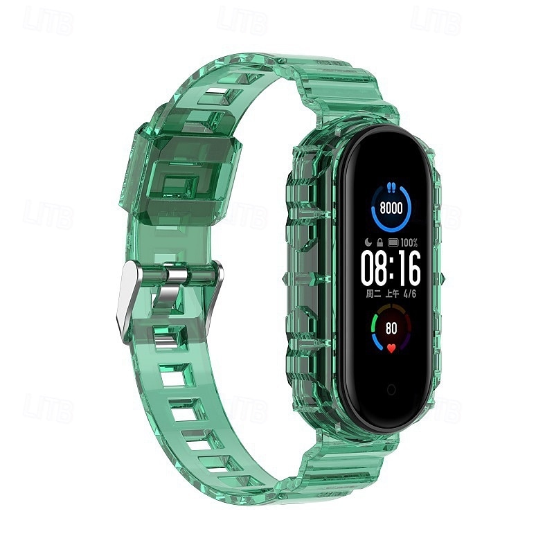 2025年 スマートウォッチバンド と互換性があります Xiaomi Mi Band 6 NFC Mi Band 5 NFC スマートウォッチ ストラップ 調整可 ソロループ スポーツバンド 置換 リストバンド  コレクション – $12.99 –P11