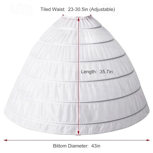 Rococo Βικτωριανής Εποχής Prințesă Combinezon Sub Fusta Fusta din tul Culoare solidă Costume de fancy Pentru femei Mascaradă Evenimente / Petrecere Bal Adulți Fustă 2025 - $26.99 –P2