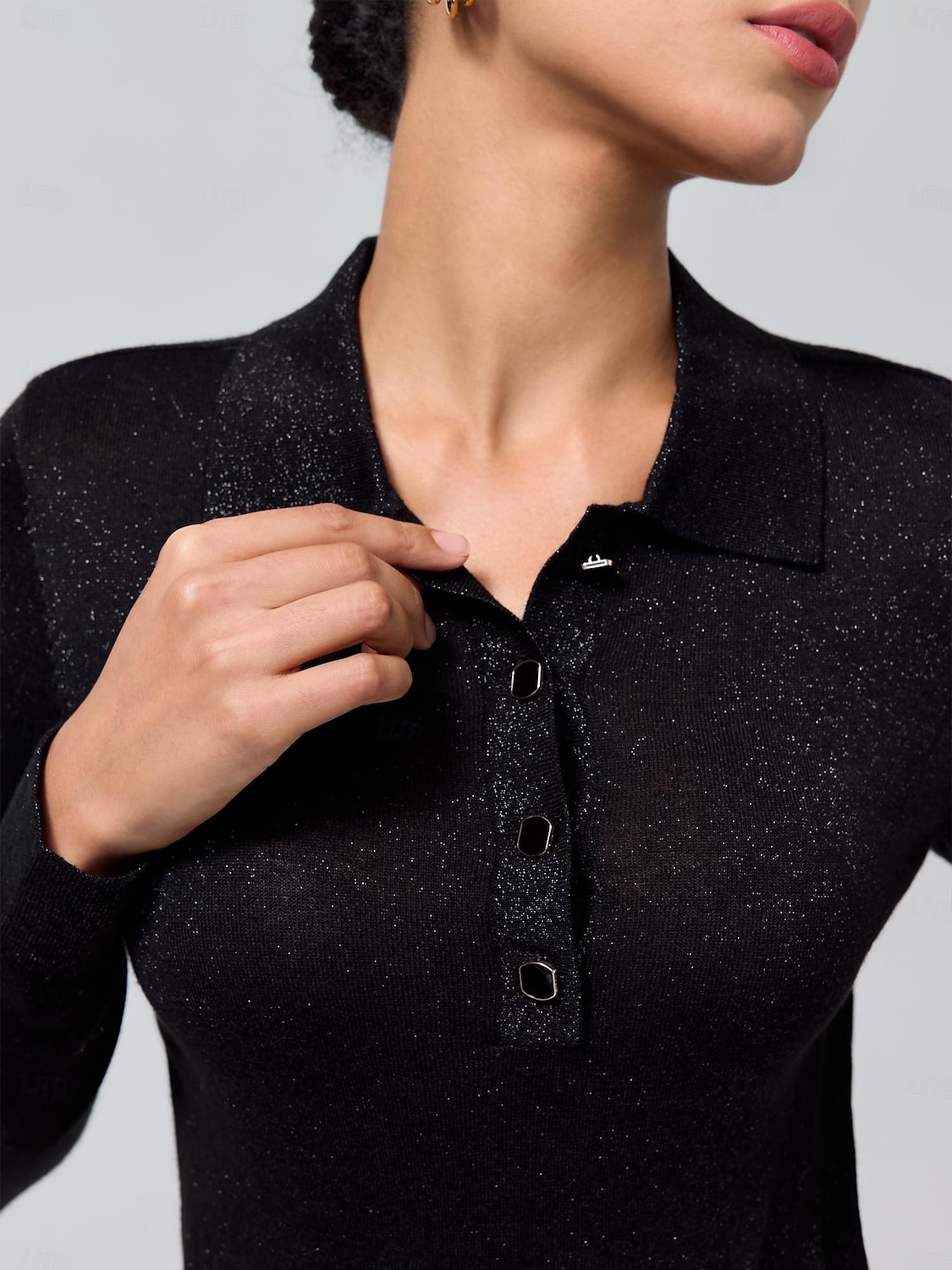 Minimalist Wool Blend Polo Knitwear 2025 - $61.99 –P2
